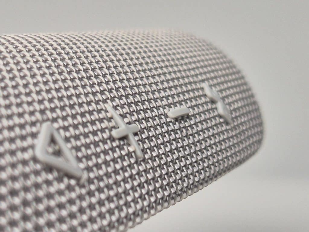 Rubber-Printed Icons as Button